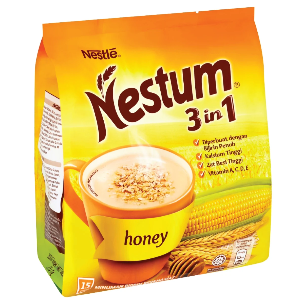Nes-tle Nestum Grains More 3 in 1 Oat Breakfast