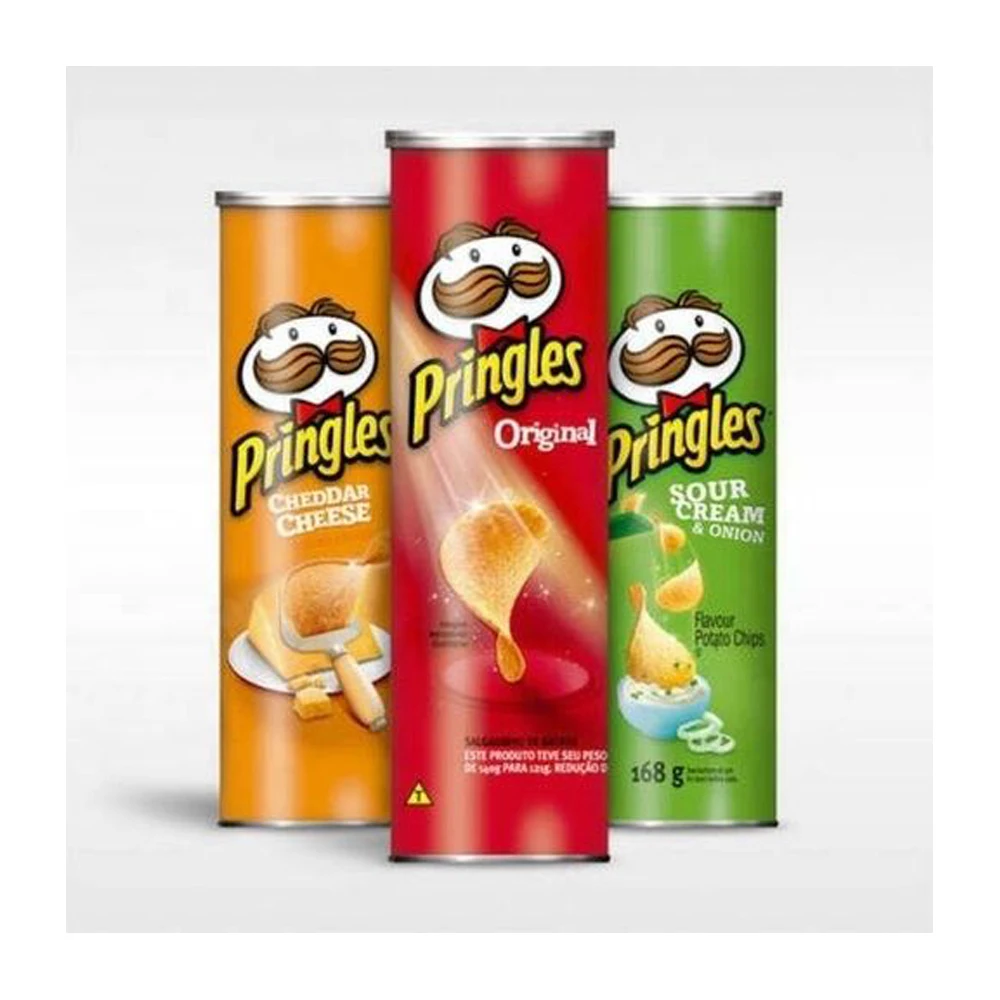 Pringles Potato Chips canned puffed food snack potato chips exotic snack potato chips