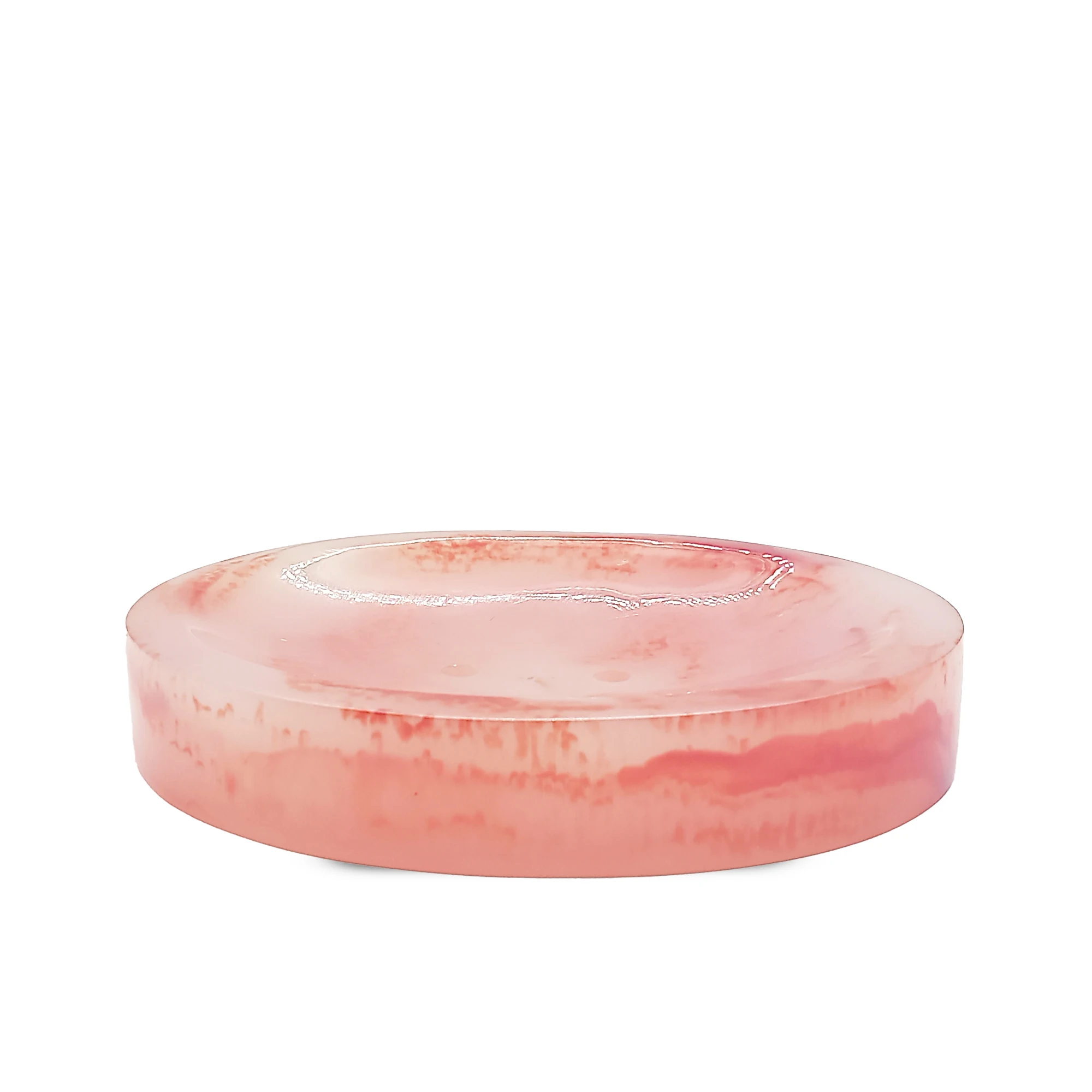 Resin Luxurious Bathroom Set Marble Look Bathroom Accessories Set 4 Pieces Dispenser Toothbrush Holder Towel Tray  Soap Dish