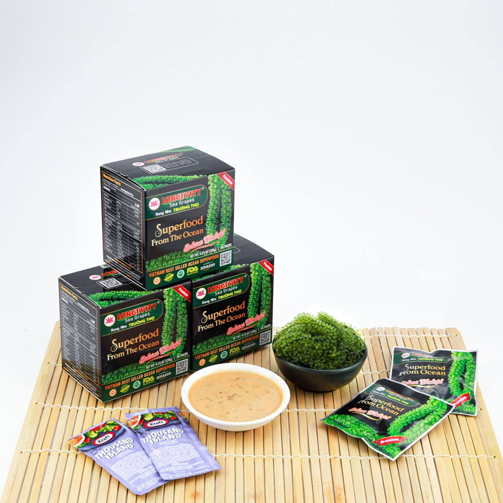 Hot Sale Wholesale Seagrapes Good Price Premium Sea Grape High Quality Longevity Dehydrated  Sea Grapes