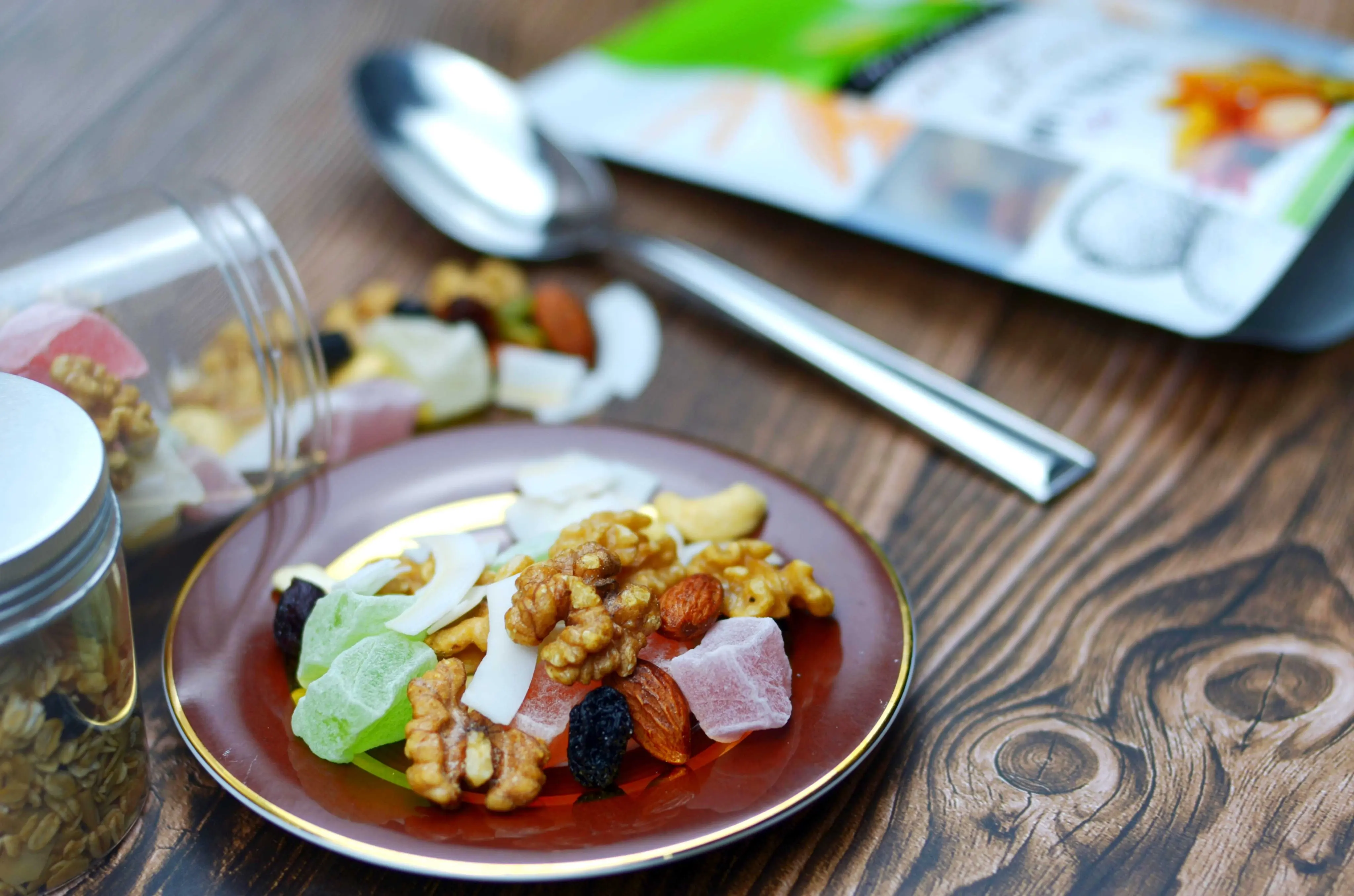 2021 Healthy Snacks Nuts and Dried Fruits Mixed Nuts Unsalted 100g Dried Fruits Almond Cashew Nuts