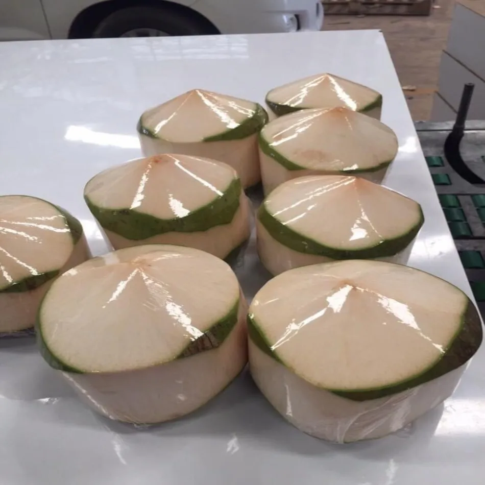 
Green Sweet Fresh Fruit 1kg WHOLE Shell Fresh Young Coconut From Thailand 