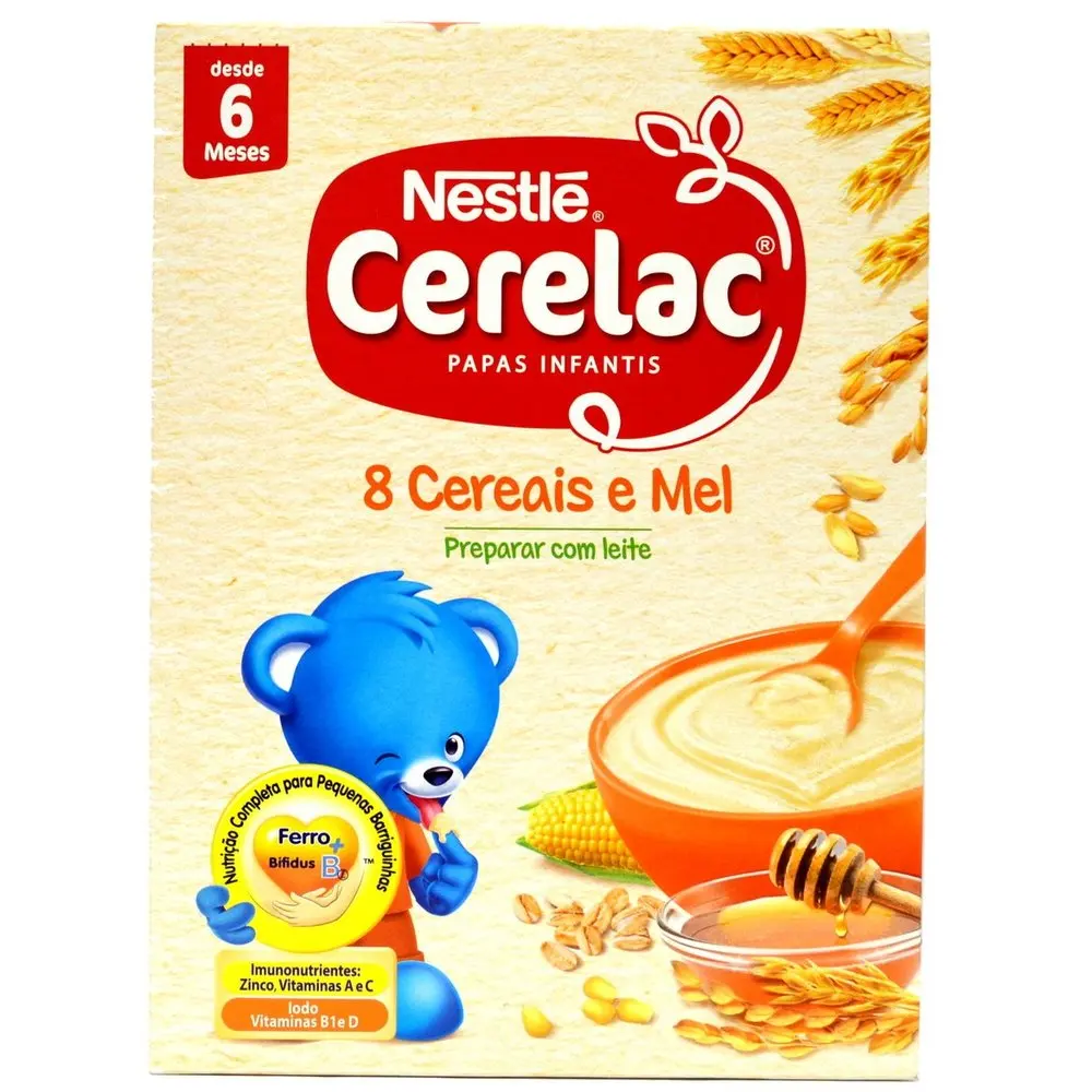 Nestle Cerelac смешанные фрукты и пшеница с молоком (этап 1 2 3)