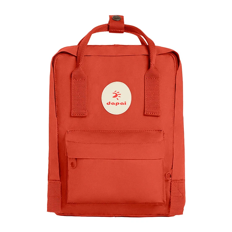 Stylish square nylon waterproof school backpack ladies backpack girls mini backpack