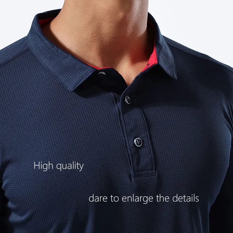 Wholesale cheap 100% Polyester Quick Dried Fit Muscle Sleeve Sport Polo Shirt S M L XL