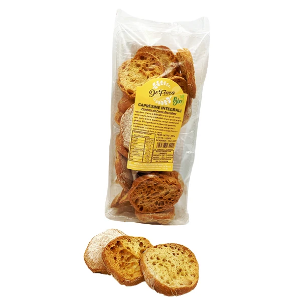 Хрустящий Итальянский хрустящий хлеб ручной работы оптовая продажа капрезин интегрированный органический для приготовления пищи на