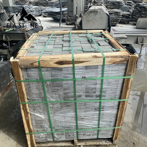 Черные нарезки G684 цветная базальтовая дорожка Современная шиферная форма из Вьетнама 100% натуральный камень