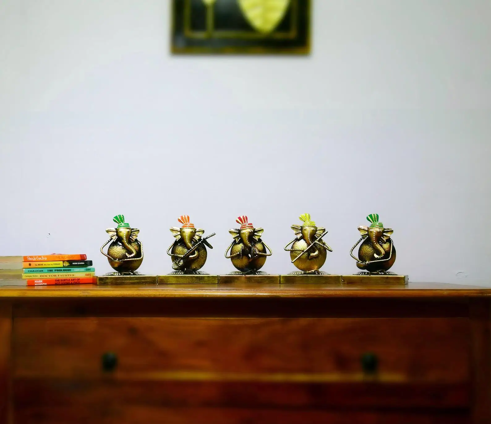 Набор музыкантов GANESHA, 5 новейших Amazon, Лидер продаж, пользовательские декоративные металлические роскошные украшения для вечеринки, офиса, дома, стола