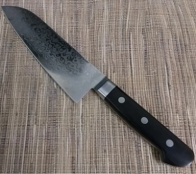Western style HRB kitchen knife made by Japanese workers damascus knife set