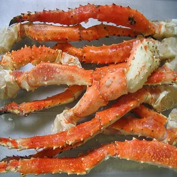 Замороженный дикий Королевский Краб из Аляски ножки королевских крабов свежий замороженный в