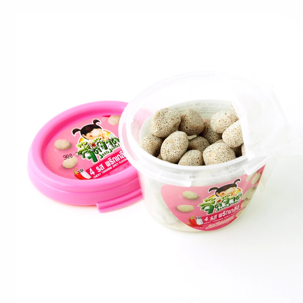 Halal Preserved Sweets Sour Chili Dried Tamarind Candy Soft Chewy Fruits Thailand Wholesalers