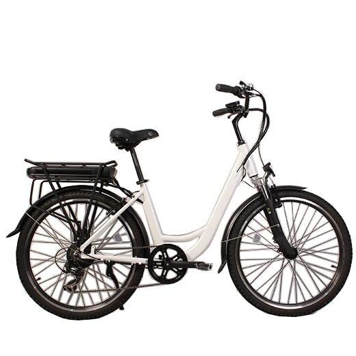 High Quality Cheap e bike Black Silver 700c 250w Ladies Assist Electric City Bike Bicycle For Women