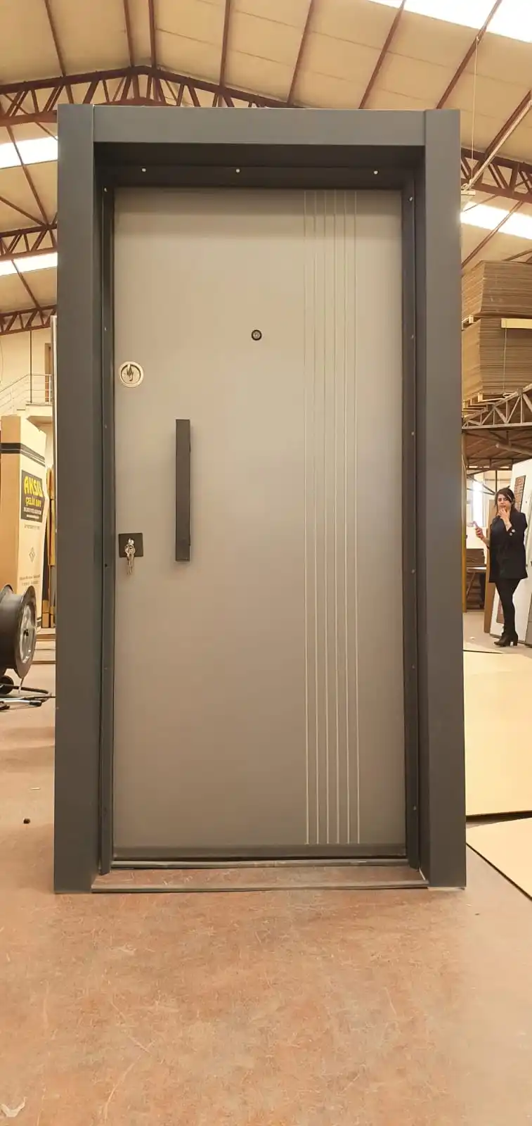 Steel Door Lead the industry  for villa  Exterior Steel Doors Stainless Steel Modern Door Hot Sale