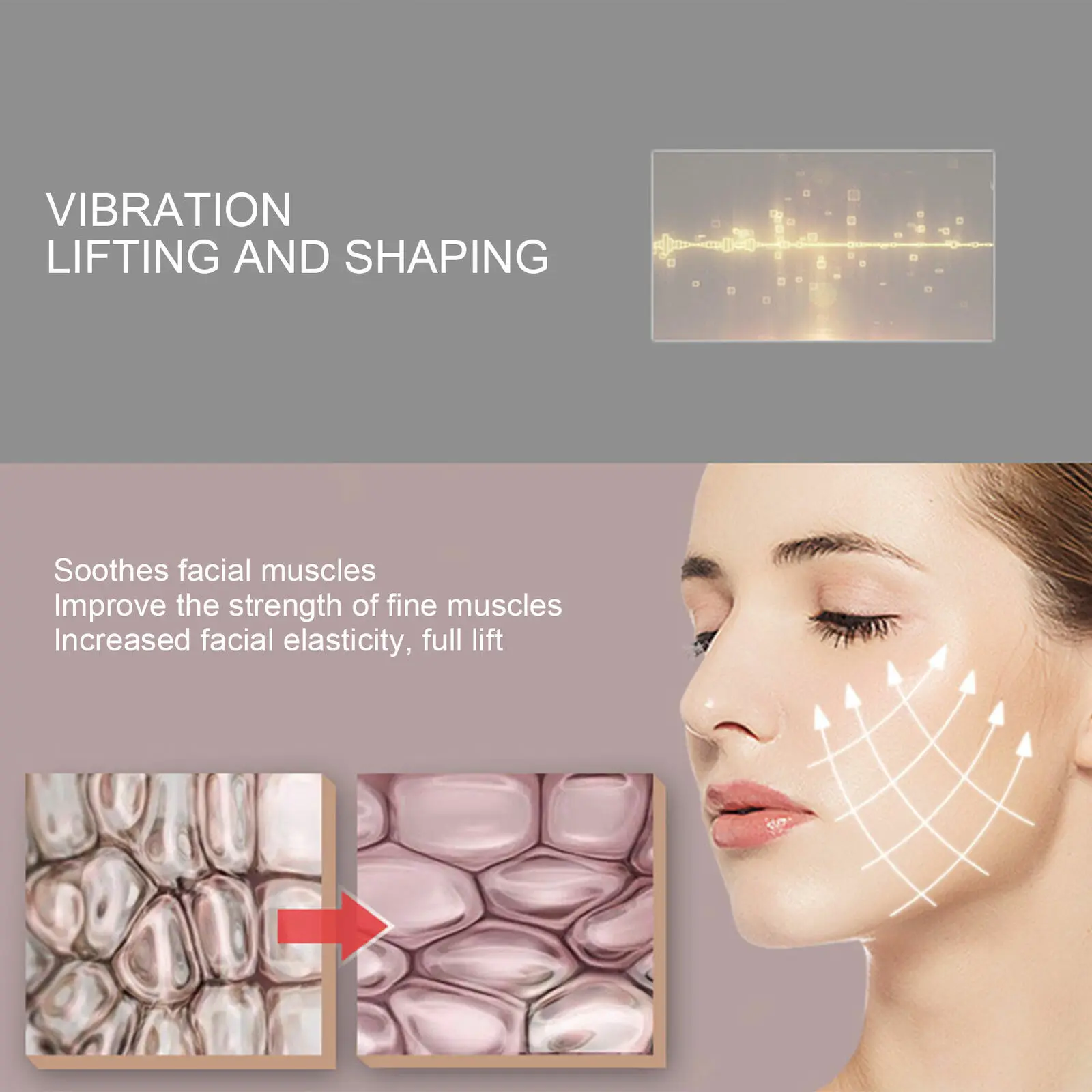  EMS микротоковая V уход за кожей лица Уход лифтинг кожи затянуть жидкость для снятия двойного подбородка устройство похудения