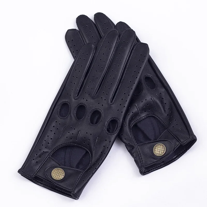 Leather Gloves In Chocolate Brown Color High Quality Leather Gloves Customized Leather Gloves