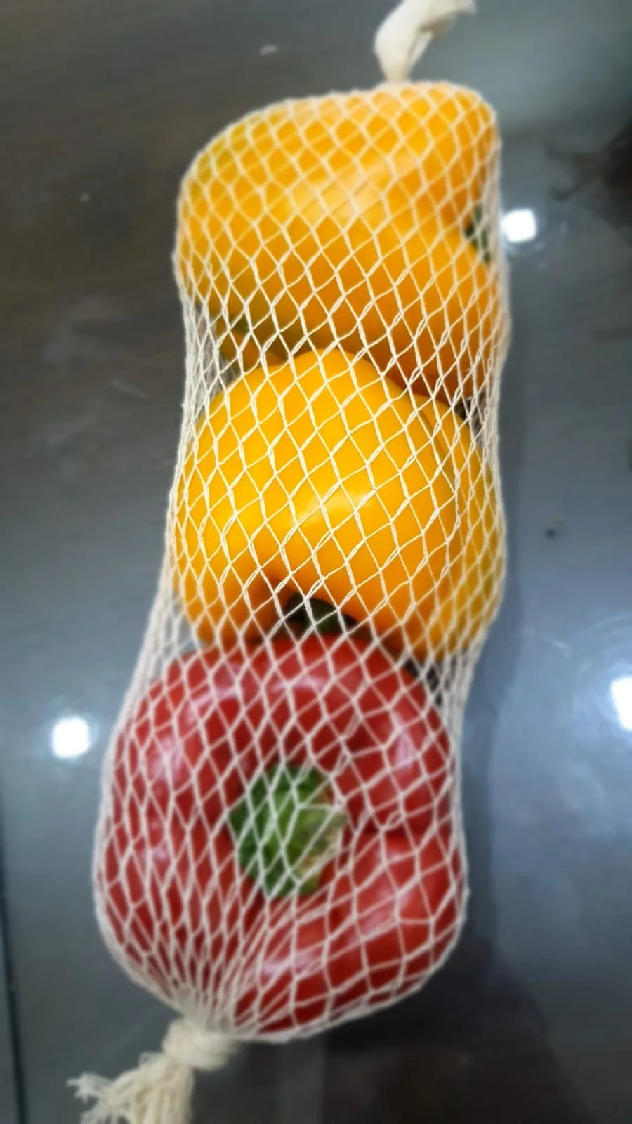 Reusable Best quality Cotton Tubular Mesh net bag  Available for Packaging of Fruits and Consumer Goods