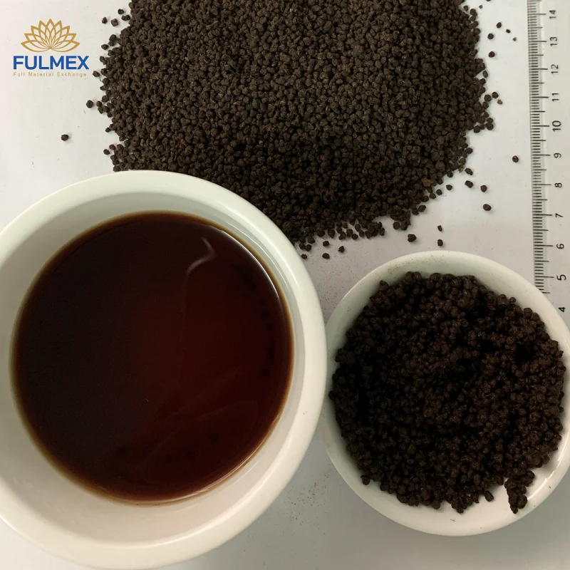 black ctc tea BOP - English breakfast tea has a malt flavor and STRONG; dark red- brown color with a fresh taste.