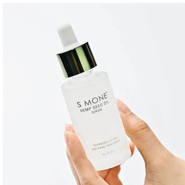 Organic HEMP SEED OIL SERUM Powerful Concentrated Formula Lift Tighten Pores Reduce Wrinkle Moisturizing Extract Skin Firmness