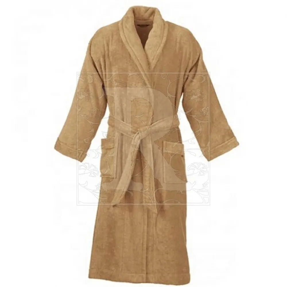 Night Dress for Men Luxury Hotel Waffle Terry Cotton Bathrobe in high quality suitable price made in Pakistan Top Quality