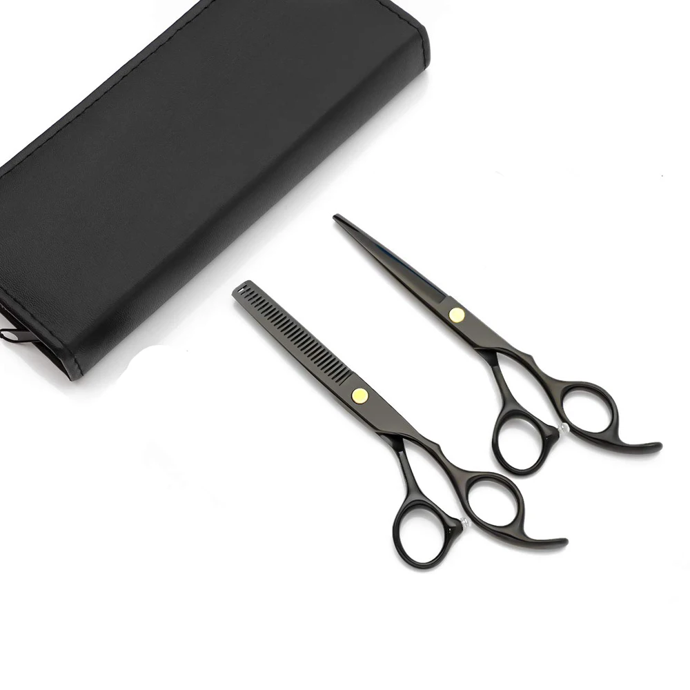 Professional Barber Scissors Hair Cutting Stylish Thinning Shear for Salon Hairdressing Razor Edge Scissors Kit hair scissor