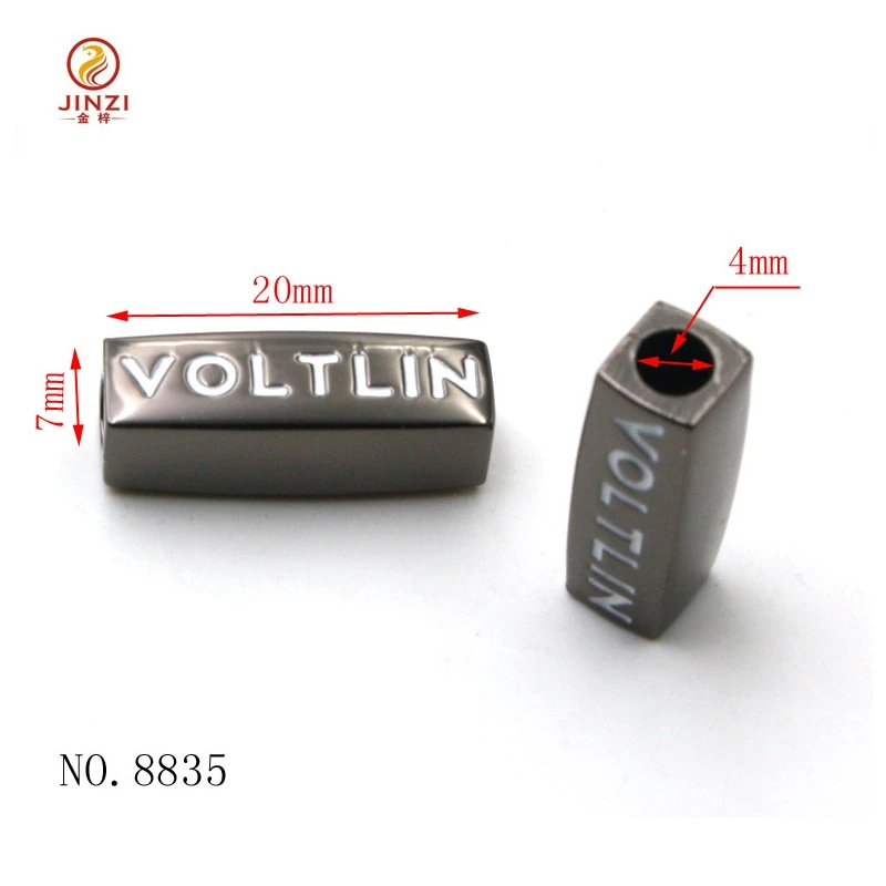 Аксессуары для браслетов, бусины для изготовления ювелирных изделий, бусины с гравировкой логотипа на заказ