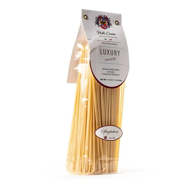 Spaghetti Spaghettoni Italian pasta - macaroni shape - Made in Italy 500g