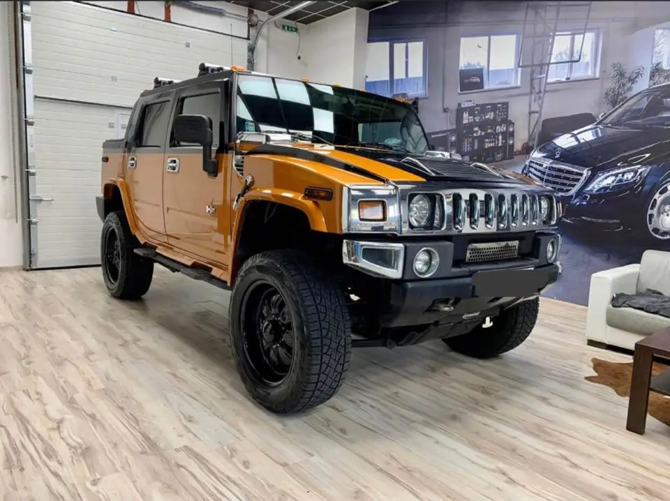 NEWLY LANDED AND VERY CLEAN Hummr H2 6.0 Fusio Orangee  FULLY AVAILABLE IN STOCK WITH GREAT DISCOUNT