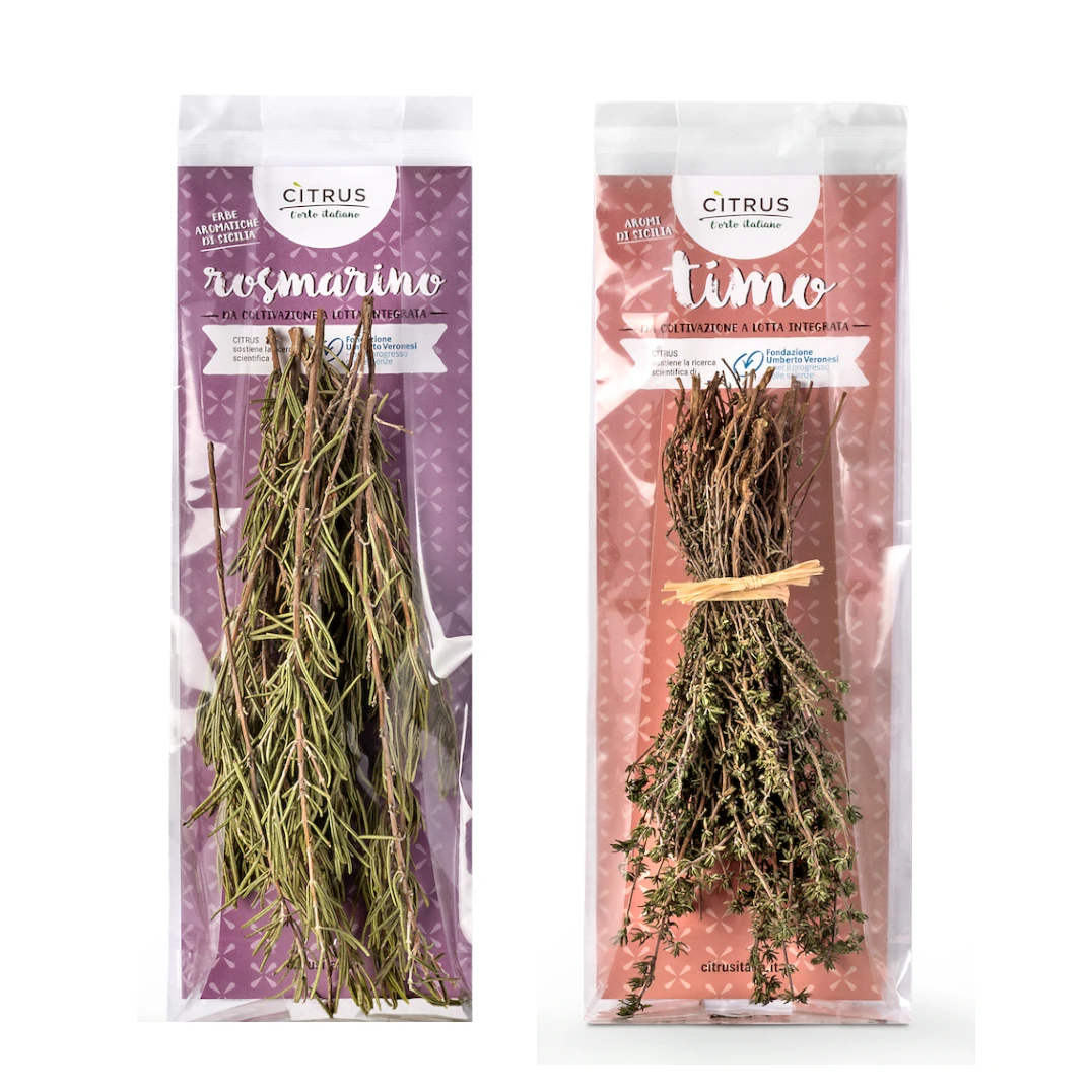 Organic Italian Thyme and Rosemary Singles Spices Seasoning Italian Food and Beverage Organic Seasoning  for Supermarkets
