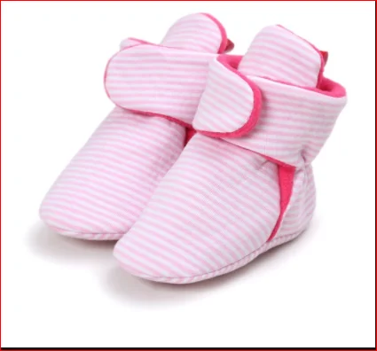 Infant Slippers Unique Fashion Cotton Baby Booties for Sale