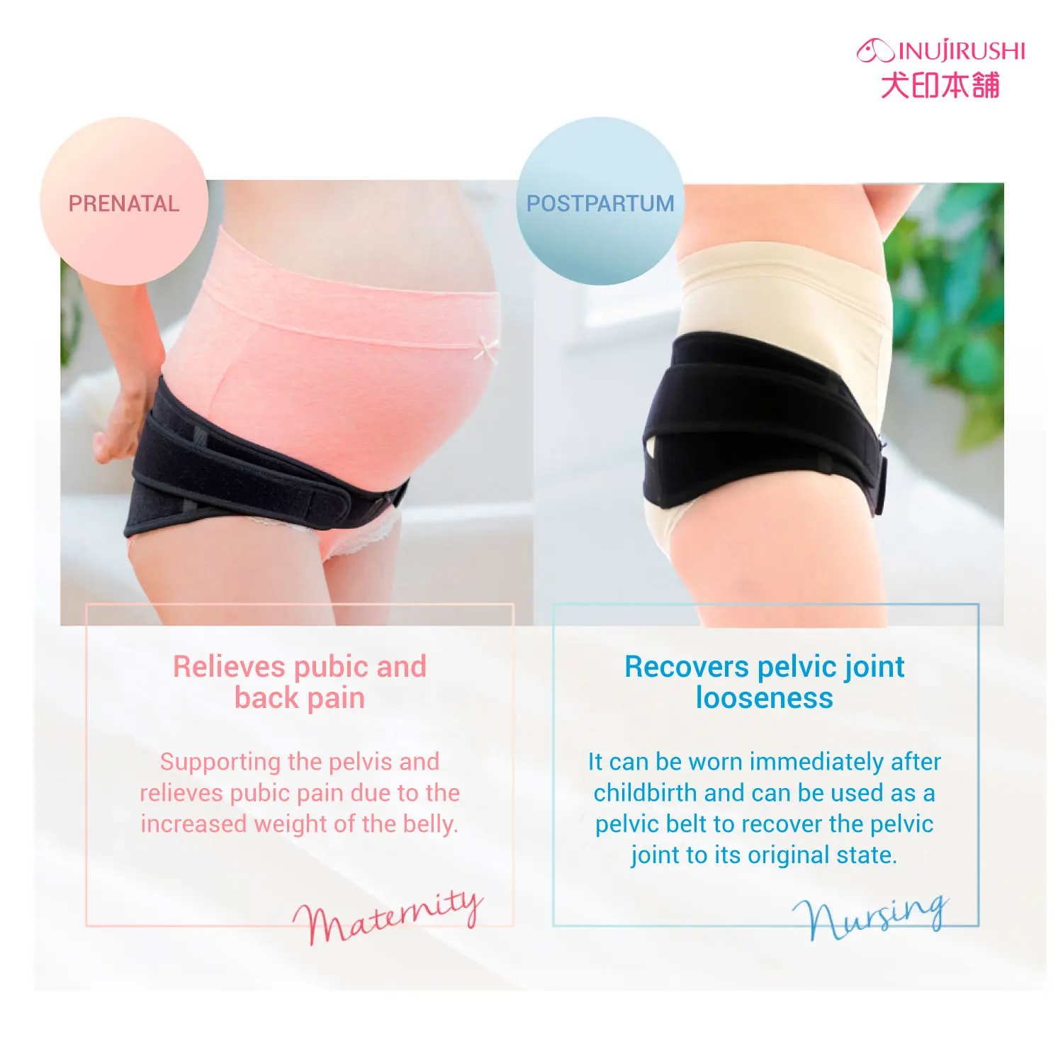 High Quality Portable Pelvic Care Belt Suitable for Prenatal and Postpartum Easy To Put On And Can Be Adjusted Easily