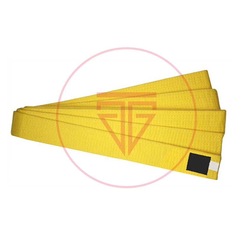  Новый стиль карате боевые искусства Горячая цена Пользовательский логотип двойная оберточная полоса ремни для каратэ