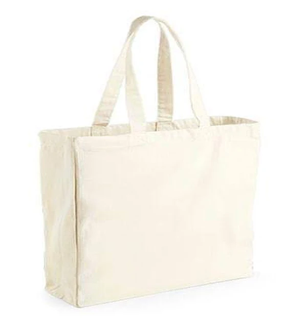 100% Cotton Shopping Bags, Multi-purpose Blank Canvas Bags Use for Grocery Bags,Shopping Bags 38x42 Cm / 220 GSM
