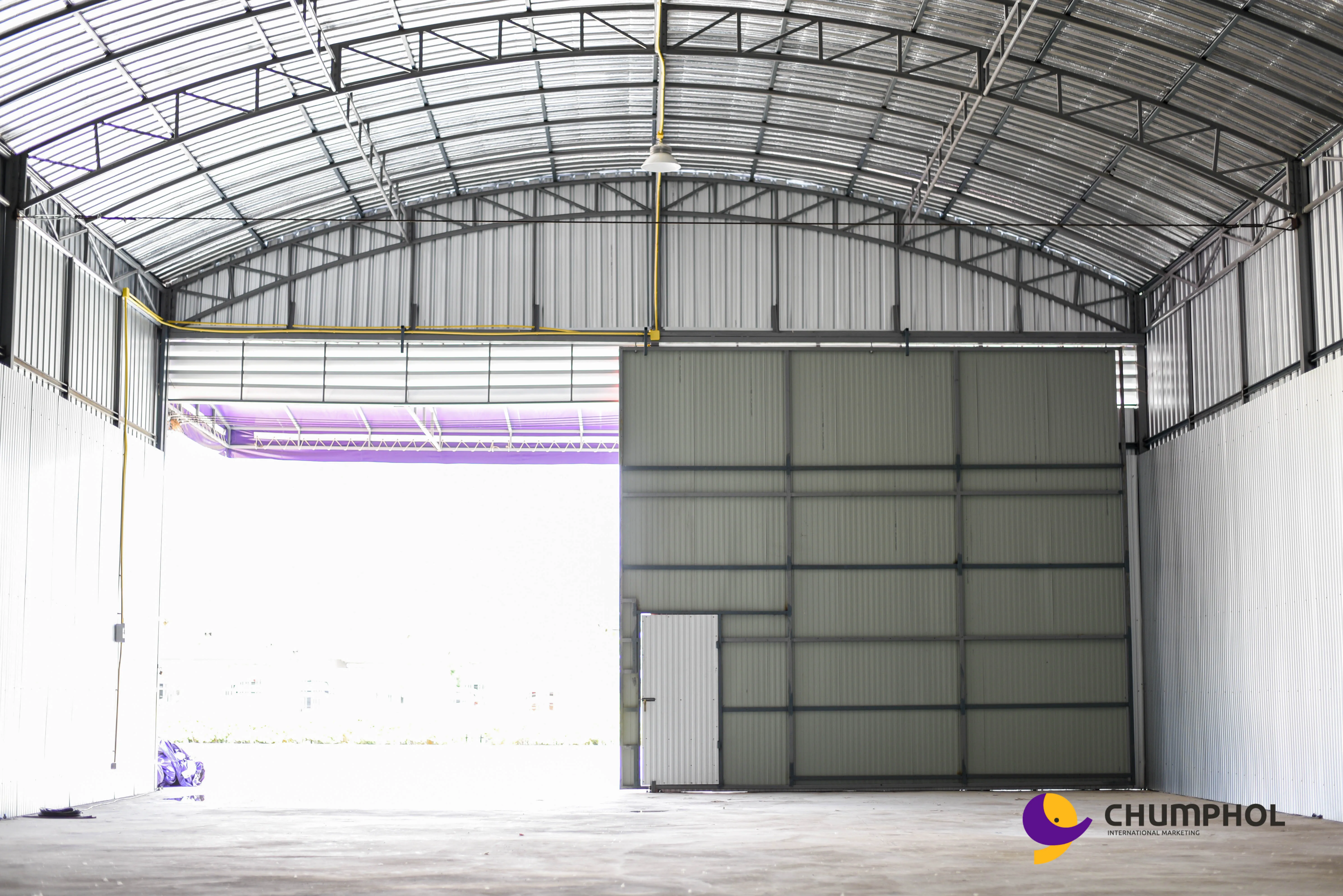 
High Raise Space Rent A Warehouse Land Steel Structure House saimai 73 In Thailand 