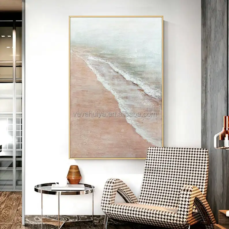 Large Abstract Painting Wall Art  Modern Art Painting Pink Gold Abstract Painting Overszied Wall Art Orignal