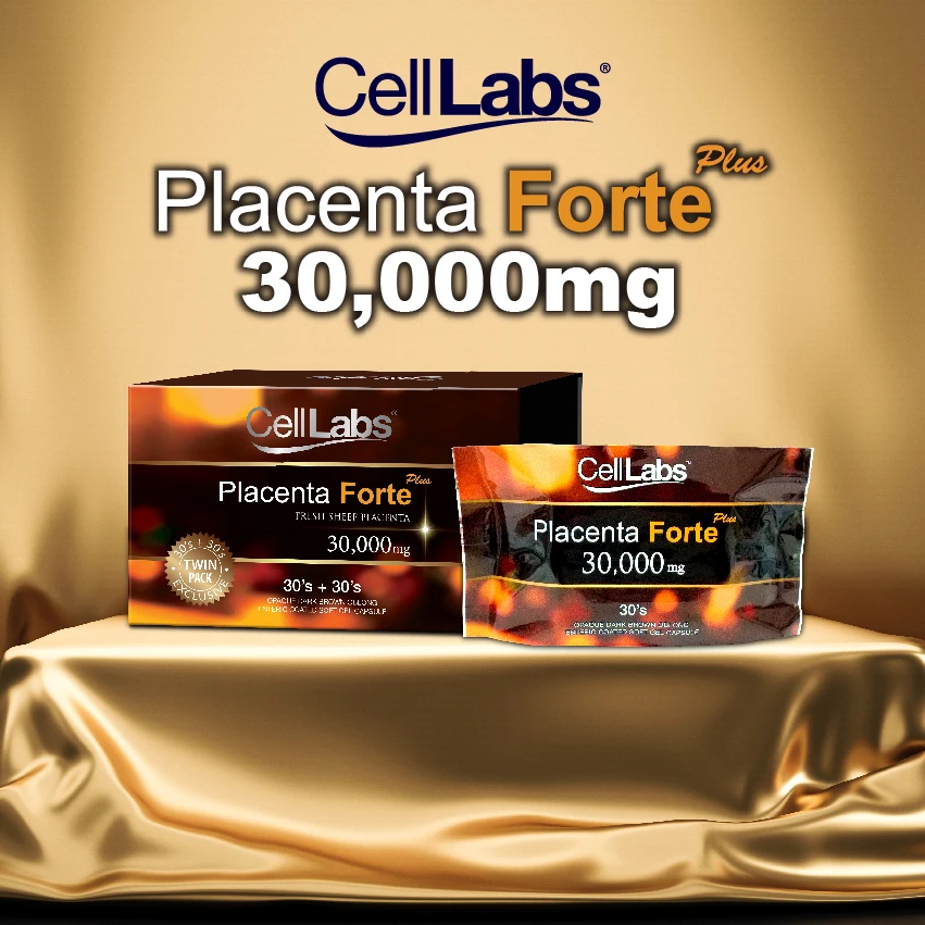 
Malaysia FIANZ Halal CellLabs Forte Plus 30,000mg Enteric Coated Capsule for beauty and anti ageing 