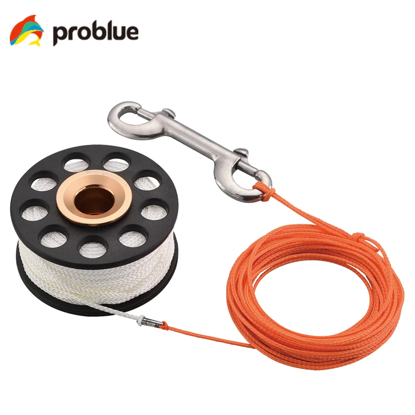 Problue AC-92ASD-20M специальная конструкция Спиннер пластиковый катушки w/крючок из нержавеющей стали