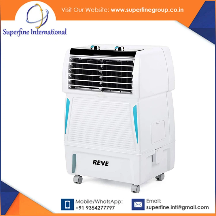  Всесезонный удобный подвижный охладитель воздуха объемом 35 литров с пультом дистанционного управления сенсорным экраном и съемным резервуаром