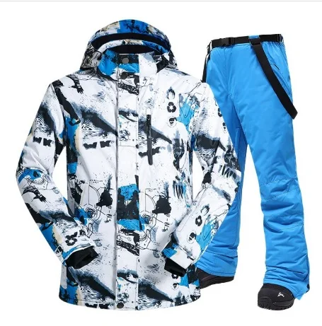 New Arrival Winter Ski Jumpsuit One Piece Snow Suit For Men fashion Snow wear wholesale customized snow wear