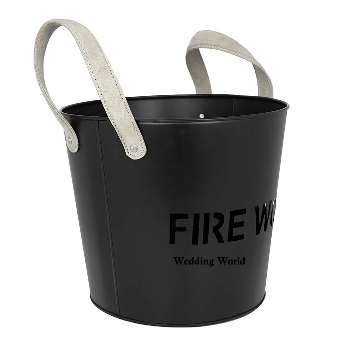 Garden Ware Handmade Coal Bucket Top Selling Garden Ware Ash Bucket Premium Quality Top Selling Customized Black Bucket