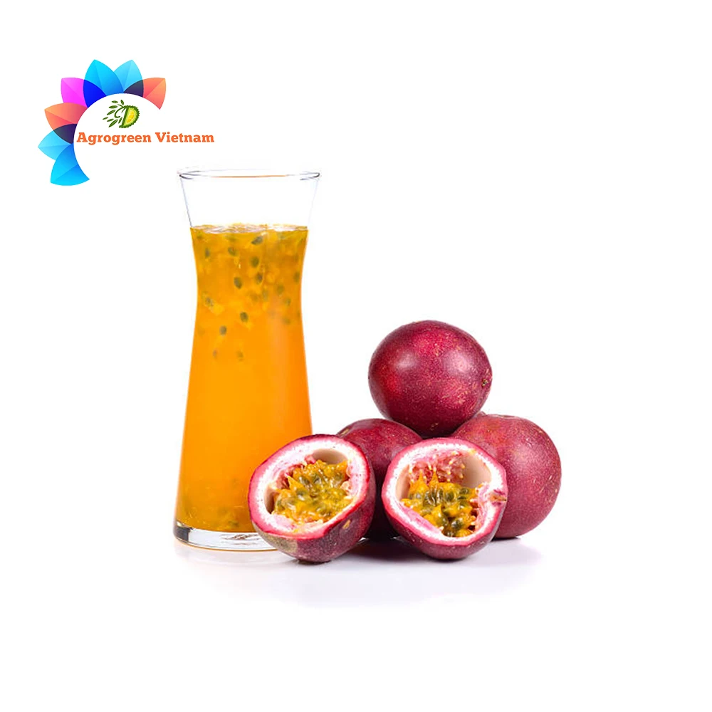 Wholesale sour sweet fresh frozen passion fruit e juice from Vietnam