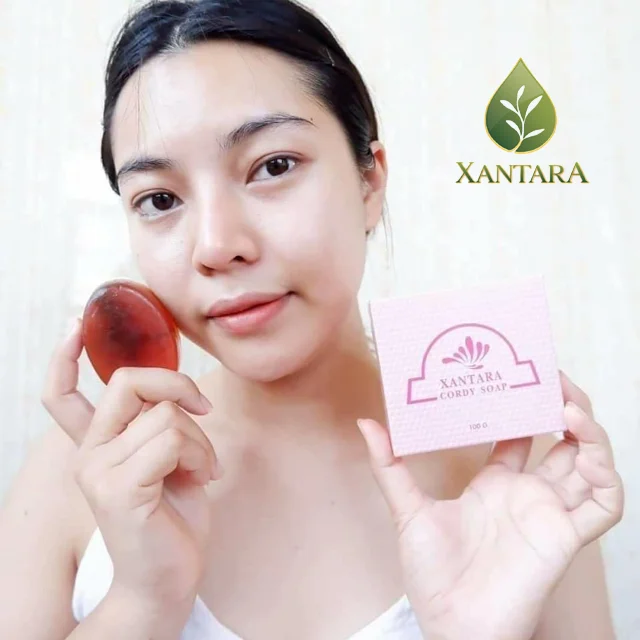 
Premium Tibetan Cordyceps Soap 100 grams. SLS Paraben free Antioxidant Firm skin Less acne Firm skin Skin Care Moisture 