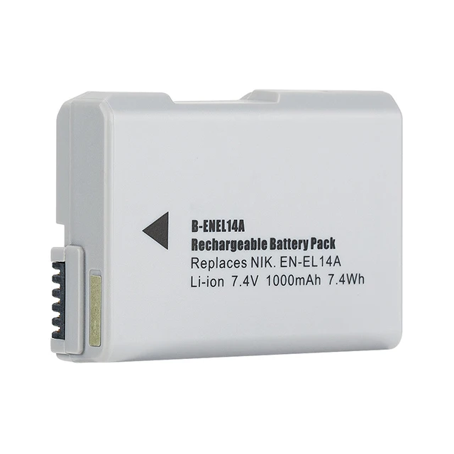 EN-EL14A литий-ионный 7,4 V батарея для цифровой камеры NIKON