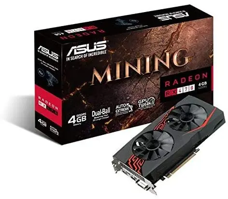 
100% Brand New Mining Radeon RX 470 4GB DDR5 IP5X Dust Resistant Graphics Card 
