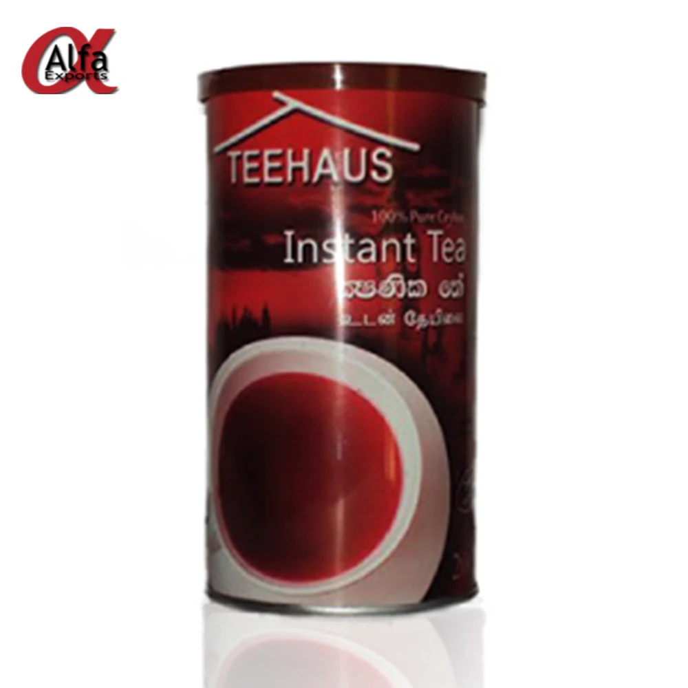 В наличии, очистка оригинальных чайных листьев, цейлонский порошок для мгновенного приготовления черного чая, доступен в консервированных упаковках по низкой цене