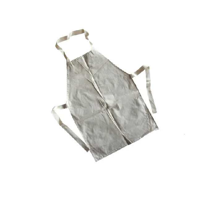 100% Natural Cotton Kitchen Apron For Cooking Housework Gardening For Men & Women With Pockets Fashionable Wear Sustainable