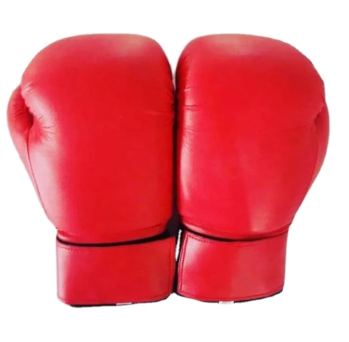 Top Quality Cowhide Leather Material Made New Latest Design Men Training Boxing Punching Gloves