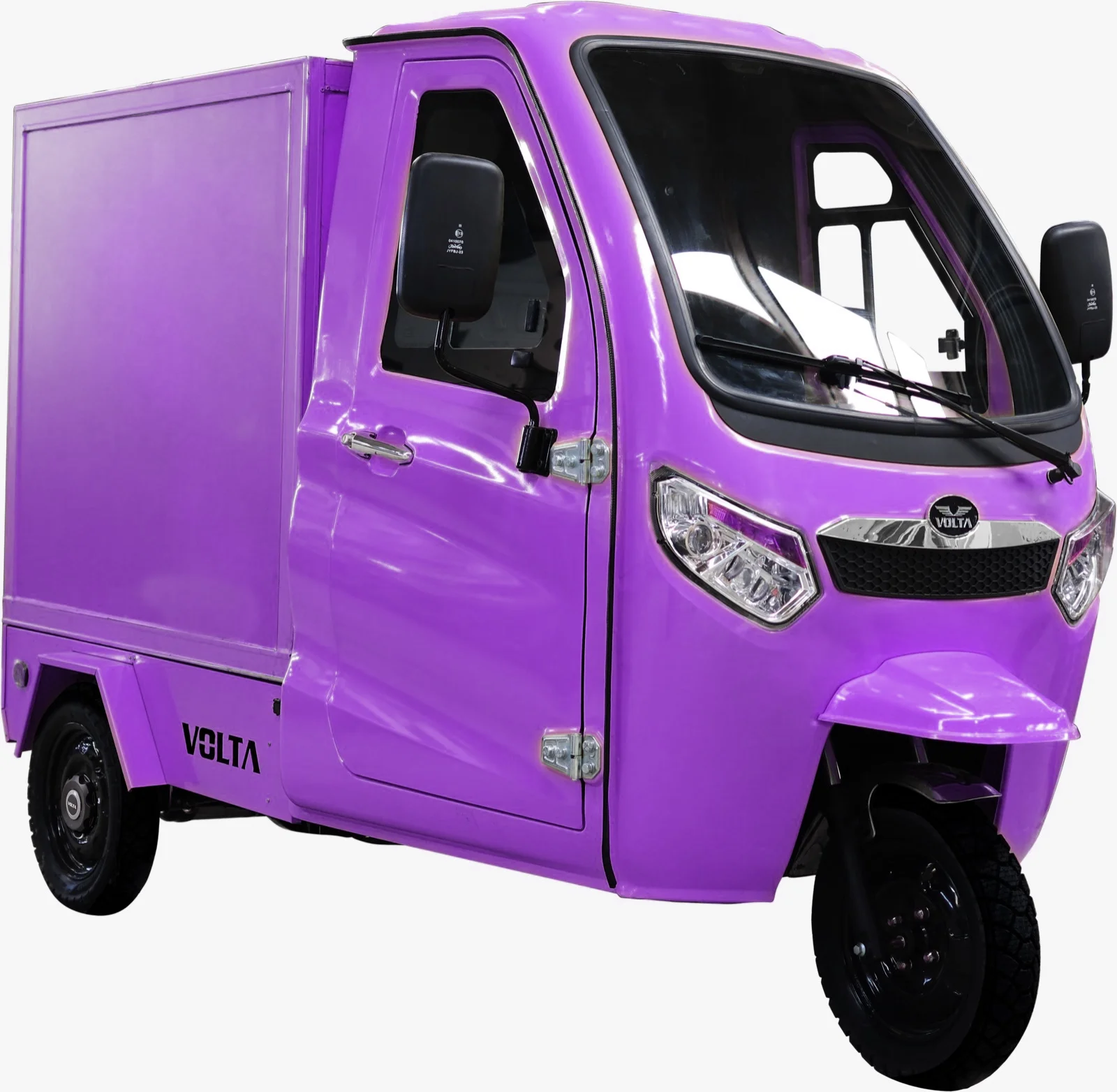 Трехколесный Электрический Грузовой Трехколесный супермощный с большой грузовой платформой сзади, Сделано в Турции