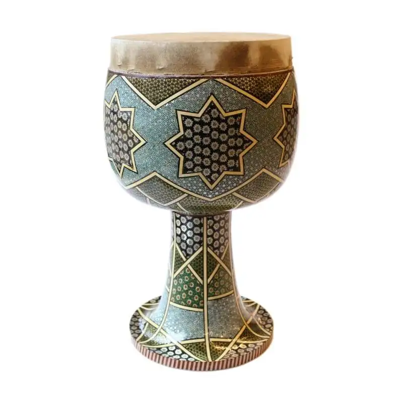 Khatam Persian Tonbak Tombak Zarb Drum Percussion Instrument SKZ-402