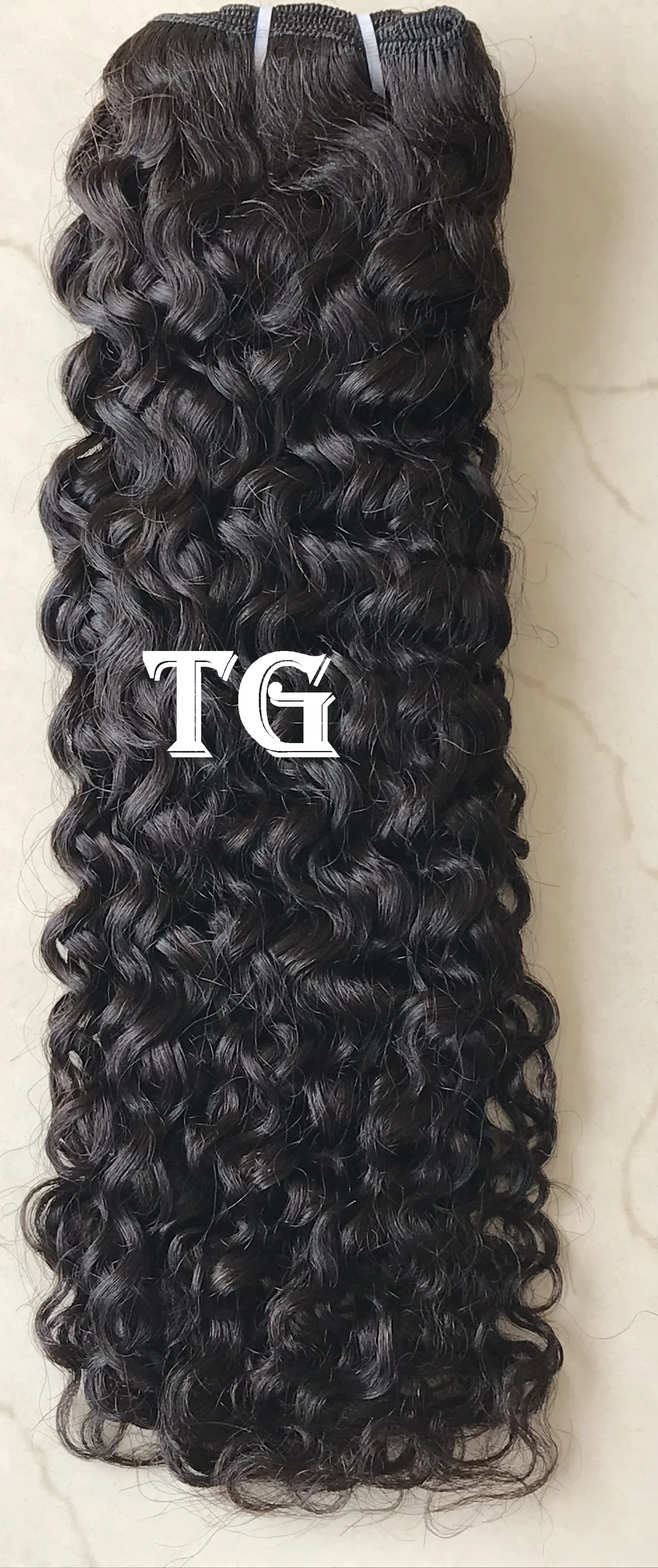 Malaysian  weft bundles kinky curly long length super price raw temple human hair extension