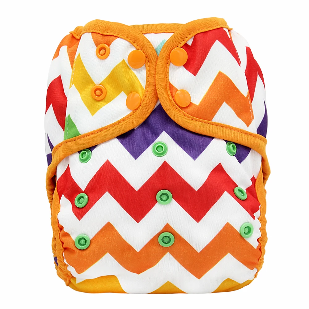 PUL Waterproof One Size Pocket Diapers Cover Washable Cloth Diapers Adjustable Reusable Baby Diaper